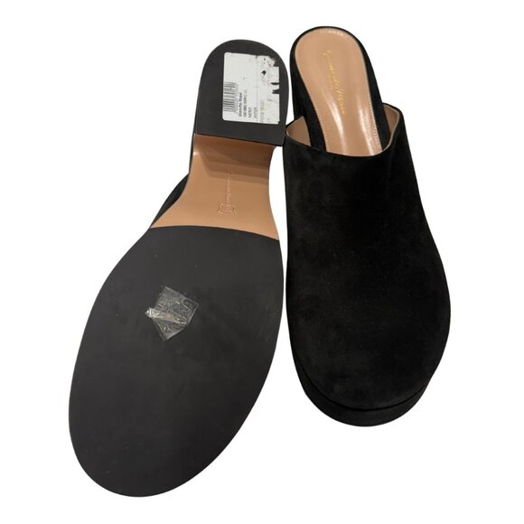 $945 Gianvitto Rossi black lyss platform mules size 11 / eu 41 - Picture 7 of 7